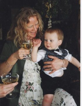 Janette and Grandson 2001